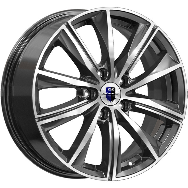Диски КиК КиК АРНАР 7,0xR16 5x100 67,1 38 алмаз_черный