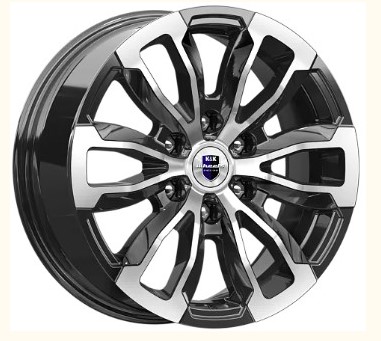 Диски КиК КиК МЕКОНГ 7,5xR18 6x139,7 100,1 36 алмаз_черный