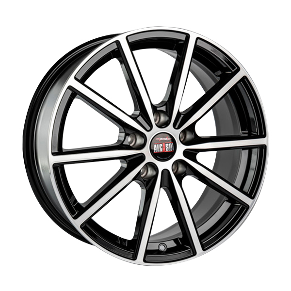 Диски ALCASTA M61 6,5xR16 5x100 57,1 38 BKF