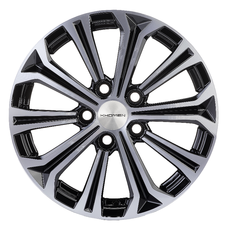 Диски KHOMEN KHW1610_(ZV_16_Focus) 6,5xR16 5x108 63,4 50 BLACK-FP