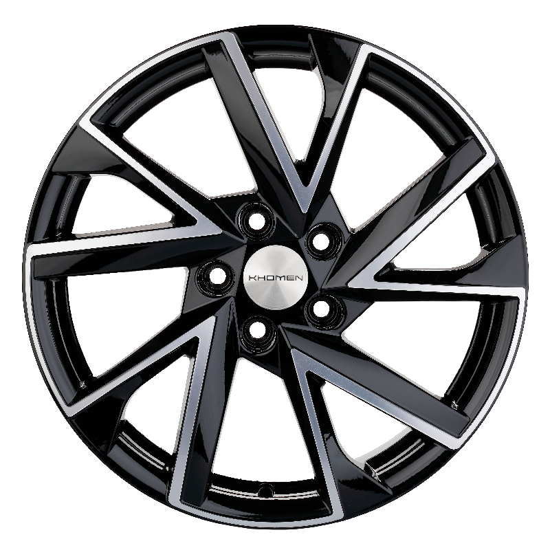 Диски KHOMEN KHW1714_(i40) 7,0xR17 5x114,3 67,1 45 BLACK-FP