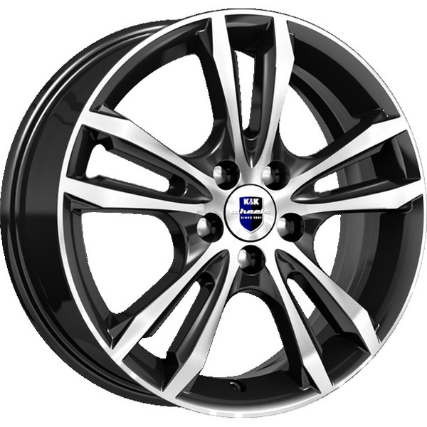 Диски КиК КиК SAMARA 6,0x16 5x100 67,1 40 алмаз чёрный