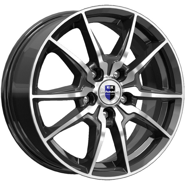 Диски КиК КиК АДАМАР 6,5xR16 5x114,3 67,1 45 алмаз_черный