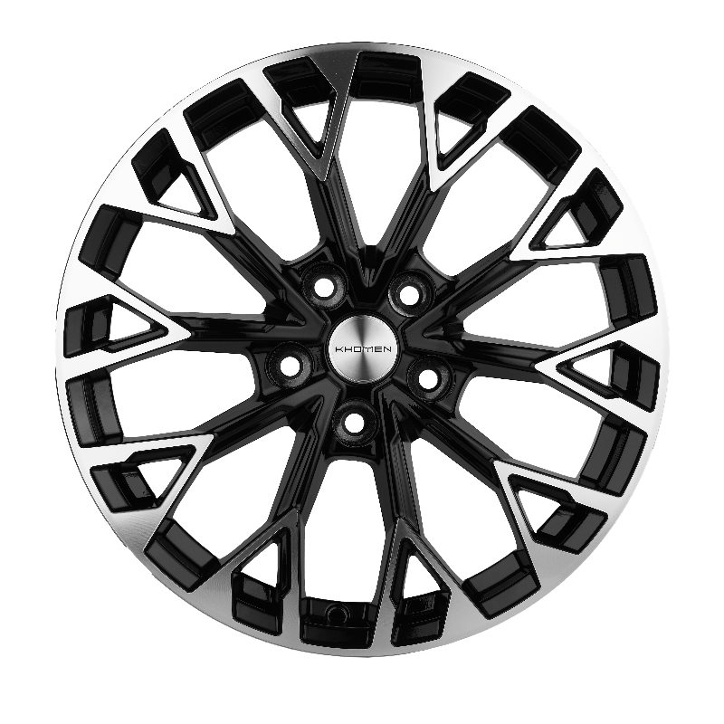 Диски KHOMEN KHW1718_(Mazda_CX-5/i40/Changan_CS75FL/Besturn_X80) 7,0xR17 5x114,3 67,1 45 BLACK-FP