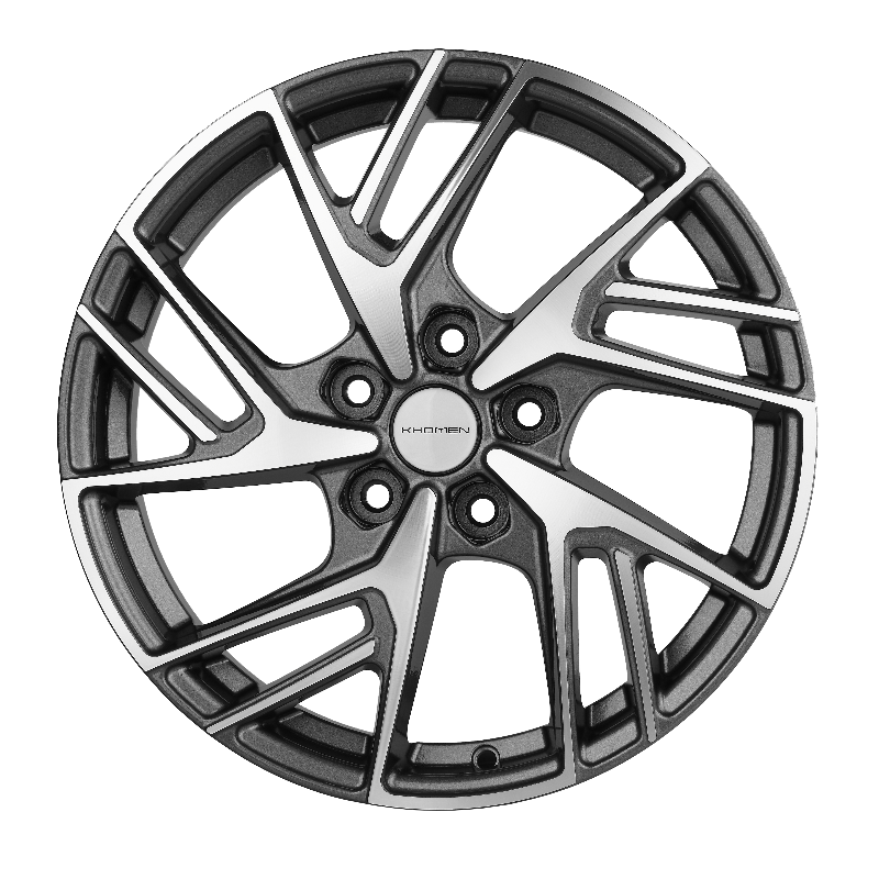 Диски KHOMEN KHW1722_(Geely_Coolray) 6,5xR17 5x114,3 54,1 45 GRAY-FP