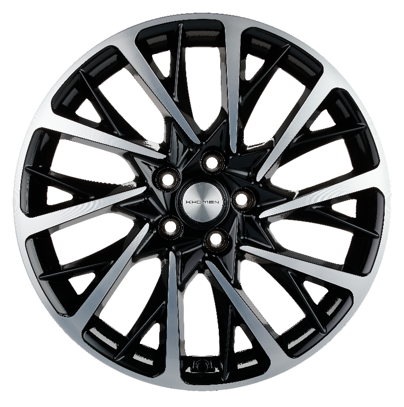 Диски KHOMEN KHW1804_(Geely_Atlas/AtlasPro/Lifan_Myway) 7,5xR18 5x114,3 60,1 45 BLACK-FP
