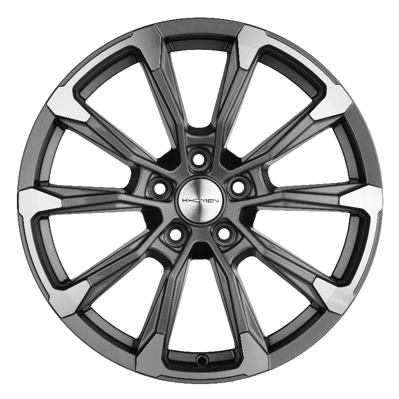 Диски KHOMEN KHW1808_(KODIAQ) 7,5xR18 5x112 57,1 43 GRAY-FP