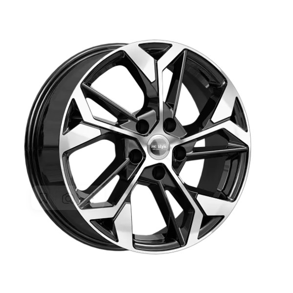 Диски КиК Реплика КиК_Реплика КС1062_(17_Haval_F7/F7X) 6,5xR17 5x114,3 64,1 40 алмаз_черный