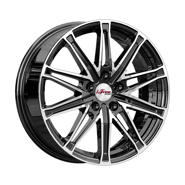 Диски IFREE ВИАР 6,5xR17 5x108 65,1 43 Блэк-Джек